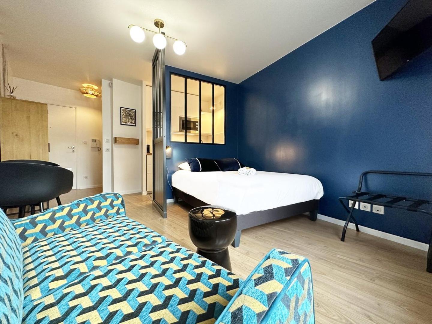 C Le 15 - Studio Cosy Avec Parking Chartres Eksteriør billede